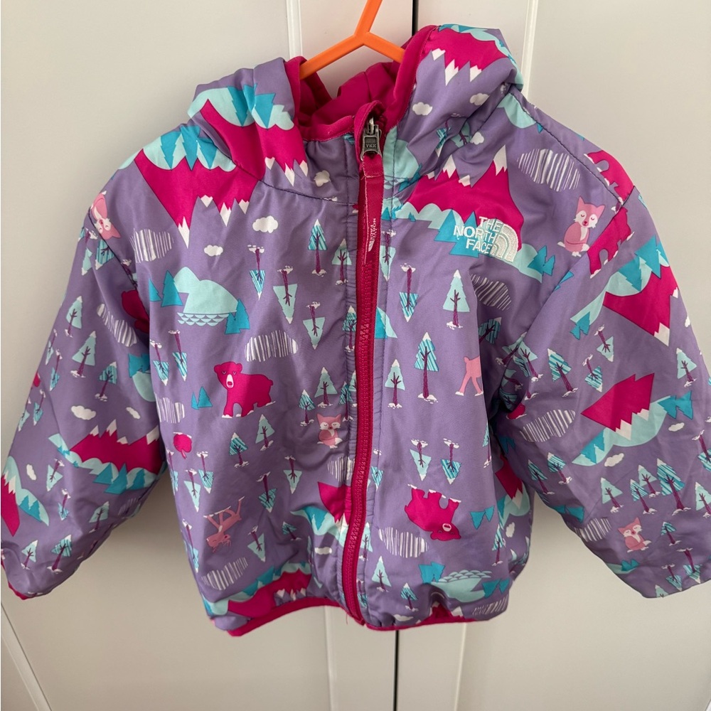 North face reversible jacket 18-24 Months